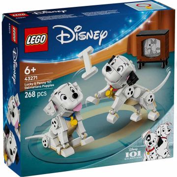 LEGO DISNEY 43271 Pongo e Peggy - La carica dei cento e uno | LEGO DISNEY 6+