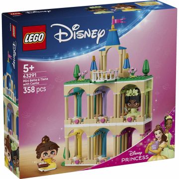 LEGO DISNEY 43291 Mini-Belle e Mini-Tiana con Castello | LEGO DISNEY 5+