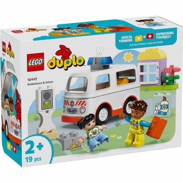 LEGO DUPLO 10447 Ambulanza e autista | LEGO DUPLO 2+