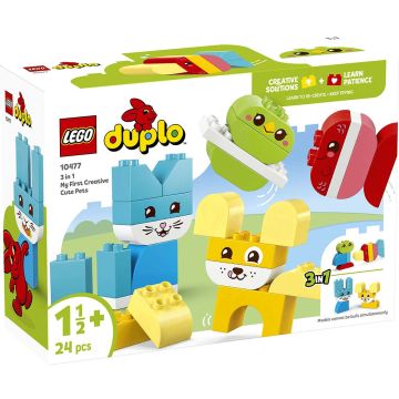 LEGO DUPLO 10477 Animali domestici creativi 3 in 1 | LEGO DUPLO 1½+