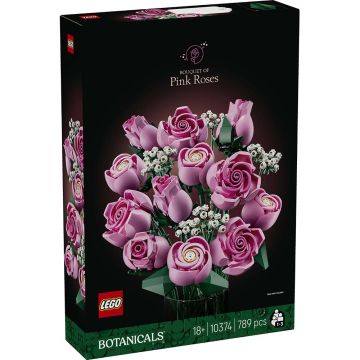 LEGO FIORI 10374 Bouquet di rose rosa | LEGO FIORI 18+