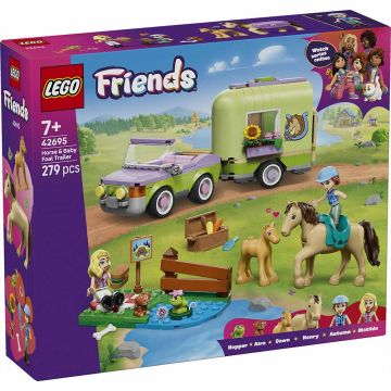 LEGO FRIENDS 42695 Rimorchio per cavallo e puledro | LEGO FRIENDS 7+