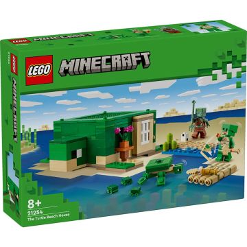 LEGO MINECRAFT 21254 Beach House della tartaruga | LEGO MINECRAFT 8+