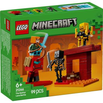 LEGO MINECRAFT 21266 Battaglia sul ponte del Nether | LEGO MINECRAFT 6+
