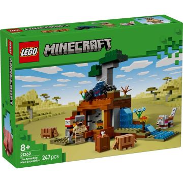 LEGO MINECRAFT 21269 Spedizione nella miniera dell’armadillo | LEGO MINECRAFT 8+