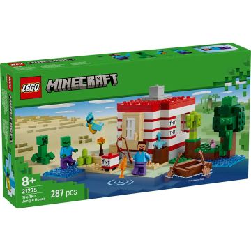 LEGO MINECRAFT 21275 Casa nella giungla esplosiva | LEGO MINECRAFT 8+