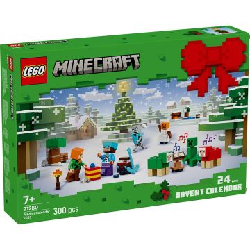 LEGO MINECRAFT 21280 Calendario dell’Avvento 2025 | LEGO MINECRAFT 7+ 