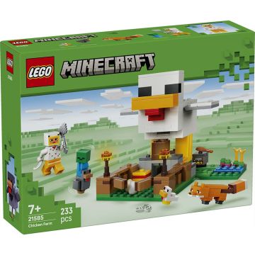 LEGO MINECRAFT 21585 Fattoria di galline | LEGO MINECRAFT 7+