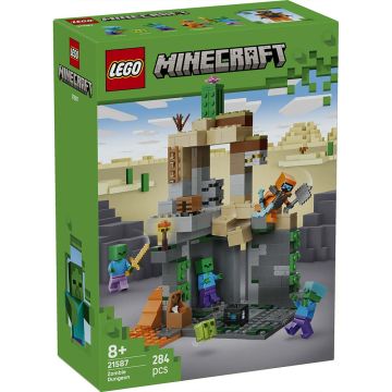 LEGO MINECRAFT 21587 Zombie Dungeon | LEGO MINECRAFT 8+