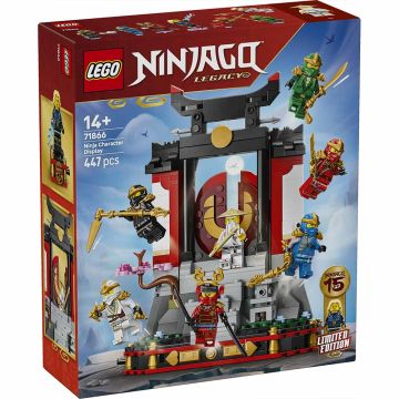 LEGO NINJAGO 71866 Display personaggi Ninja – 15° anniversario | LEGO NINJAGO 14+