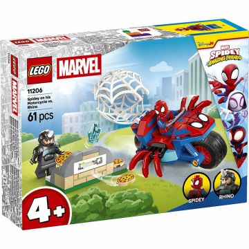 LEGO Spidey 11206 Spidey sulla moto contro Rhino | LEGO Spidey 4+