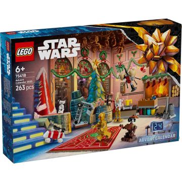 LEGO STAR WARS 75418 Calendario dell’Avvento 2025 | LEGO STAR WARS 6+ 