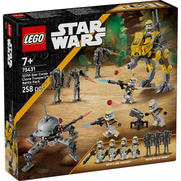 LEGO Star Wars 75431 Battle Pack 327 Star Corps di Clone Troopers | LEGO Star Wars 7+  