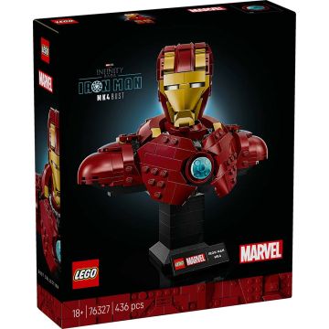 LEGO SUPER HEROES 76327 Busto di Iron Man MK4 | LEGO SUPER HEROES 18+