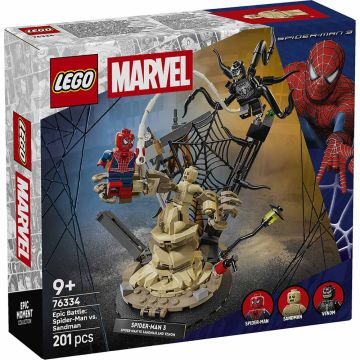 LEGO Super Heroes 76334 Battaglia epica: Spider-Man vs. Sandman | LEGO Super Heroes 9+