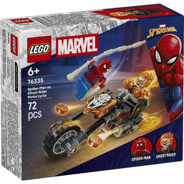 LEGO Super Heroes 76335 Marvel Spider-Man vs. Ghost Rider in motocicletta | LEGO Super Heroes 6+