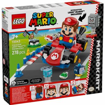 LEGO Super Mario 72043 Mario interattivo e Kart standard | LEGO Super Mario 7+