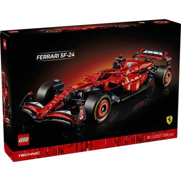 LEGO TECHNIC 42207 Monoposto F1 Ferrari SF-24 | LEGO TECHNIC 18+