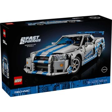 LEGO TECHNIC 42210 Auto Nissan Skyline GT-R (R34) 2 Fast 2 Furious | LEGO TECHNIC 18+