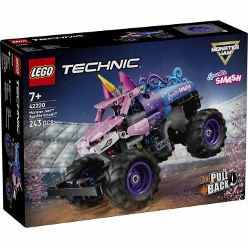 LEGO Technic 42220 Monster Jam™ Sparkle Smash™ a retrocarica | LEGO Technic 7+