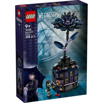 LEGO WEDNESDAY 76784 Fiore di Dalia Nero | LEGO WEDNESDAY 9+ 