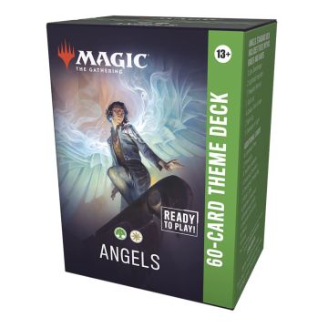 Magic 60-CARD THEME DECK LORWYN Angels | Bianco Verde | Gioco di Carte Magic ENG 13+
