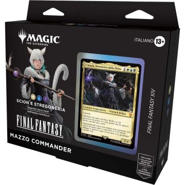 Magic Mazzo Commander Final Fantasy Scion e Stregoneria | Gioco di Carte Magic ITA 13+