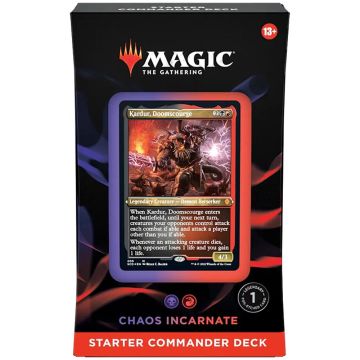 Magic Commander Starter Deck Chaos Incarnate | Gioco di Carte Magic ENG 13+