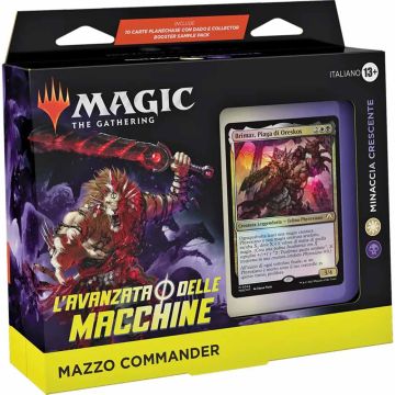 Magic Mazzo Commander Avanzata delle Macchine Minaccia Crescente | Gioco di Carte Magic ITA 13+