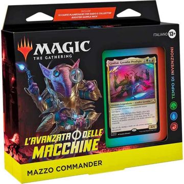 Magic Mazzo Commander Avanzata delle Macchine Tempo di Invenzioni | Gioco di Carte Magic ITA 13+