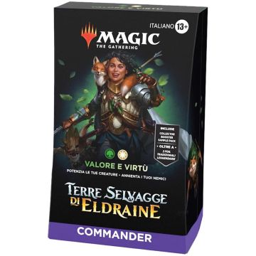 Magic Mazzo Commander Eldraine Valore e Virtù | Gioco di Carte Magic ITA 13+