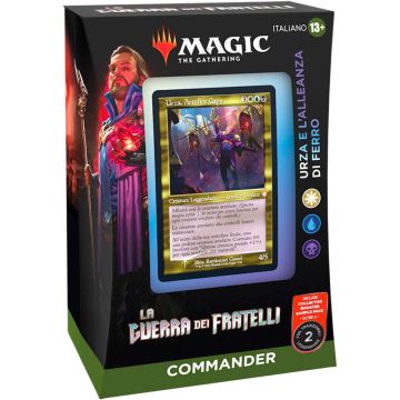 Magic Mazzo Commander Guerra dei Fratelli Urza e l'Alleanza di Ferro | Gioco di Carte Magic ITA 13+