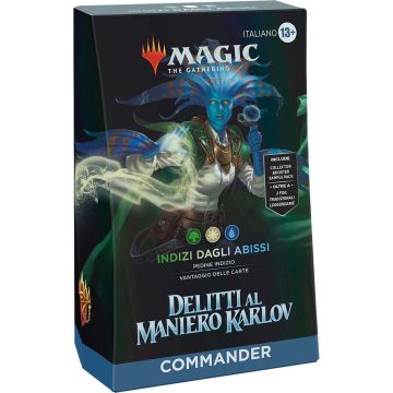 Magic Mazzo Commander Karlov Manor Indizi dagli Abissi | Gioco di Carte Magic ITA 13+