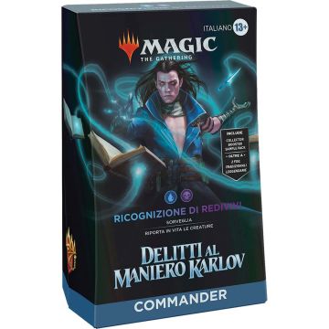 Magic Mazzo Commander Karlov Manor Ricognizione di Redivivi | Gioco di Carte Magic ITA 13+