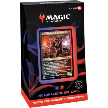 Magic Mazzo Commander Starter Deck Incarnazione del Caos | Gioco di Carte Magic ITA 13+