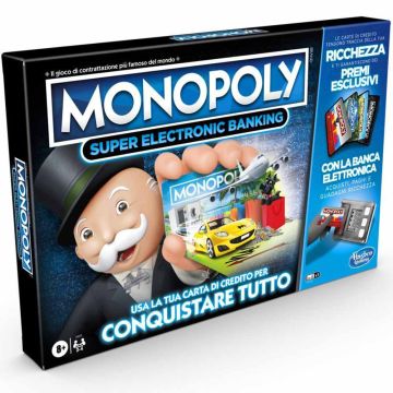 MONOPOLY ELECTRONIC BANKING | Gioco da Tavolo Classico 8+
