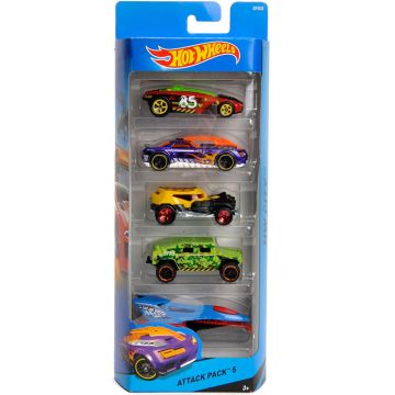 HOT WHEELS Confezione 5 Macchinine
