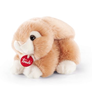 Peluche Trudi Coniglio Jeremy sdraiato S 16x15x18 cm