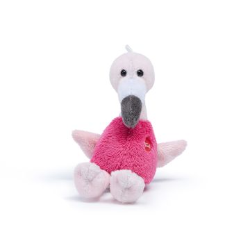 Peluche Trudi Fenicottero XXS 5x10x7 cm | Peluche Piccolo Portachiavi