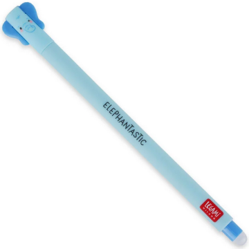 PENNA CANCELLABILE ELEFANTE Gel Blu | Penna Cancellabile Legami
