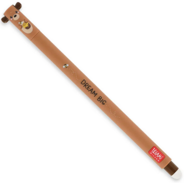 PENNA CANCELLABILE ORSO Gel Rosso | Penna Cancellabile Legami