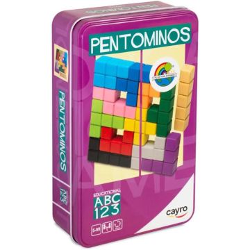PENTOMINOS METAL BOX Giochi da Tavolo 5+ | 1g | 15'