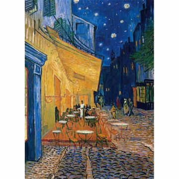PUZZLE 1000 pezzi Clementoni Van Gogh Esterno Caffé di Notte | Puzzle Arte