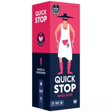 QUICK STOP Senza Filtri Gioco da Tavolo 18+ | 2-7g