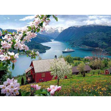 PUZZLE 500pz Ravensburger Idilio Scandinavo | Puzzle Paesaggi