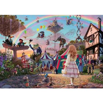 PUZZLE 1000pz Ravensburger Il Circo Magico | Puzzle Fantasy