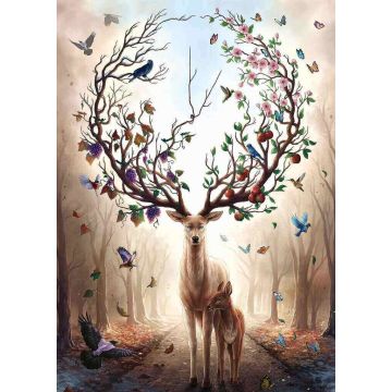 PUZZLE 1000pz Ravensburger Cervo Magico | Puzzle Fantasy