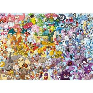 PUZZLE 1000pz Ravensburger Pokemon Challenge | Puzzle Pokémon