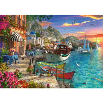 PUZZLE 1000pz Ravensburger Meravigliosa Grecia | Puzzle Paesaggi