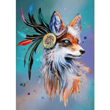 PUZZLE 1000pz Ravensburger Lo Spirito della Volpe | Puzzle Animali